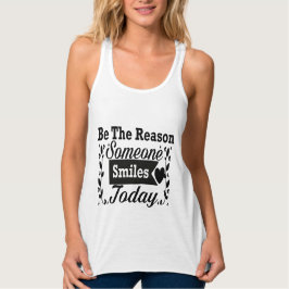 今日人がギフトボックスをスマイルする理由である タンクトップ