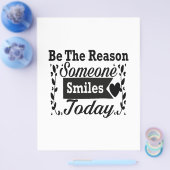 今日人がギフトボックスをスマイルする理由である チラシ (シングル)