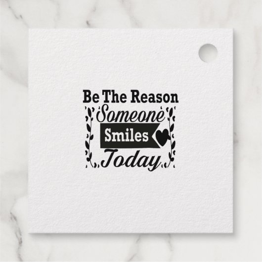 今日人がギフトボックスをスマイルする理由である フェイバータグ (裏面)