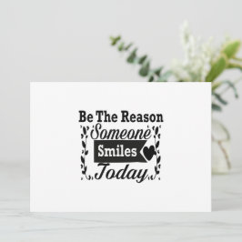 今日人がギフトボックスをスマイルする理由である 招待状