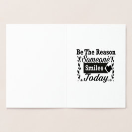 今日人がギフトボックスをスマイルする理由である 箔カード