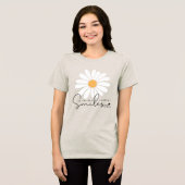 今日人がスマイルする理由やる気を起こさせる トライブレンドＴシャツ (正面全面)