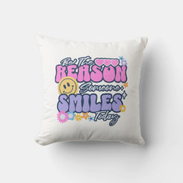 今日人がスマイルする クッション