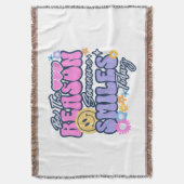 今日人がスマイルする スローブランケット (正面縦)