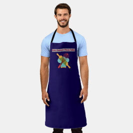 今日人に幸せを作る エプロン