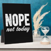 今日以外の効果グランジなし フォトプラーク (側面)