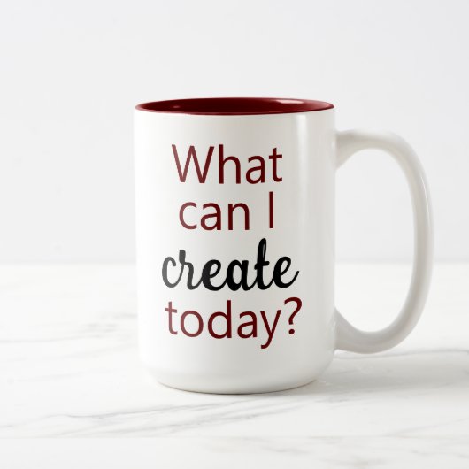 今日何を作ればいい?コーヒーマグ ツートーンマグカップ (右)
