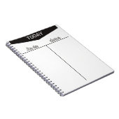 今日完了したリストを整理するには、次の手順に従いまやる気を起こさせるす。 ノートブック (右側)