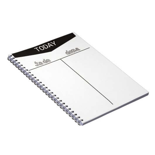 今日完了したリストを整理するには、次の手順に従いまやる気を起こさせるす。 ノートブック (右側)