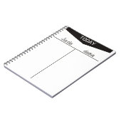 今日完了したリストを整理するには、次の手順に従いまやる気を起こさせるす。 ノートブック (左側)