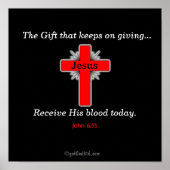 今日彼の血を受け取るgotGod316.com ポスター (正面)