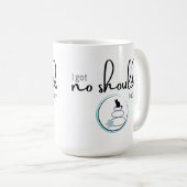 今日得は無理だ コーヒーマグカップ (正面右)