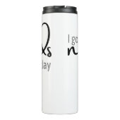 今日得は無理だ タンブラー (裏面)