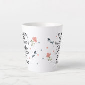 今日必要なのはコーヒーとイエスラテマグカップ カフェラテマグ (正面)