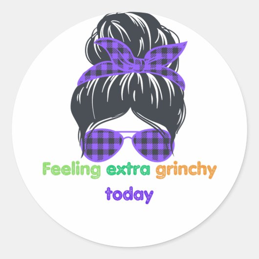 今日感じの余分な歯ごたえ ラウンドシール (正面)