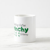 今日感じの余分な歯 コーヒーマグカップ (中央)