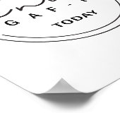 今日感じのKinda IdgafIsh ポスター (角)