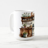 今日感じは違う コーヒーマグカップ (正面左)