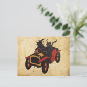 今日最高のだ!ヴィンテージハロウィーン ポストカード (スタンド正面)