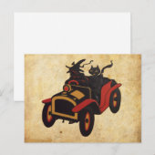 今日最高のだ!ヴィンテージハロウィーン ポストカード (正面/裏面)