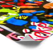 今日最高の賞グラフィティ ポスター (角)