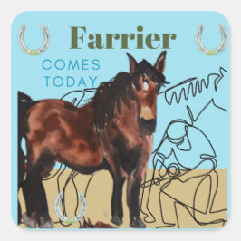 今日来の客 スクエアシール