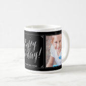 今日楽しむのカスタムフォトマグカップ コーヒーマグカップ (正面右)