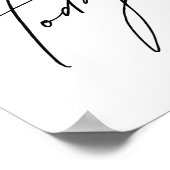 今日楽しむ。ポスターとプリント ポスター (角)