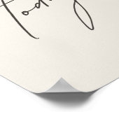 今日楽しむ。ポスターとプリント ポスター (角)