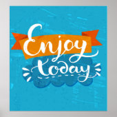 今日楽しむ ポスター (正面)