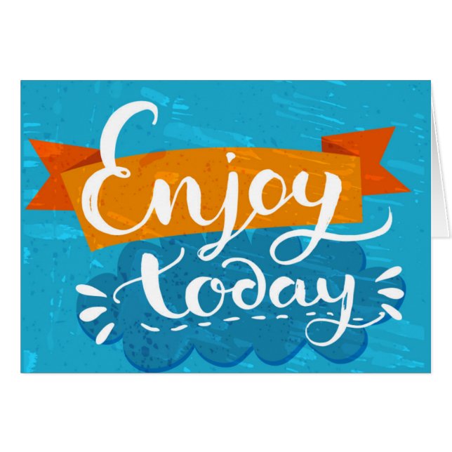 今日楽しんで下さい (正面横)