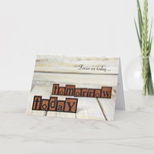 今日焦点 カード (正面)