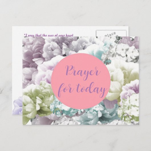 今日祈のはがきの聖なる書物、 経典 シーズンポストカード (正面/裏面)