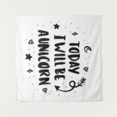 今日私はユニコーンです タペストリー (正面(横))