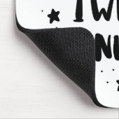 今日私はユニコーンです マウスパッド (コーナー)