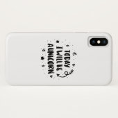 今日私はユニコーンです Case-Mate iPhoneケース (裏面(横))