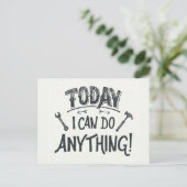 今日私は何でもしてもいいです ポストカード (スタンド正面)