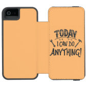 今日私は何でもしてもいいです INCIPIO iPhoneウォレットケース (フォリオ Open)