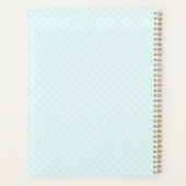 今日私は信仰を選択する希望愛の喜び – 花 プランナー手帳 (裏面)