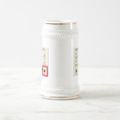 今日私は無秩序の悪を感じます ビールジョッキ (中央)