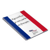 今日私は-大きいフランスのな1で話そうと思っています ノートブック (右側)