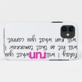 今日私はiPhoneの場合を走ります Case-Mate iPhoneケース (裏面(横))