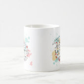 今日素晴らしいがあって下さい コーヒーマグカップ (中央)