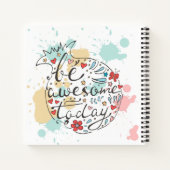 今日素晴らしだ ノートブック (裏面)