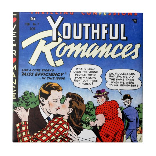 今日若者達 タイル (正面)