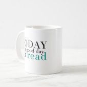 今日読書 コーヒーマグカップ (正面左)