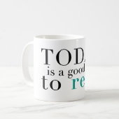 今日読書 コーヒーマグカップ (正面左)