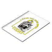 今日離れ開扉 ノートブック (左側)