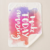 今日驚かせることを作って下さい シェルパブランケット (正面)