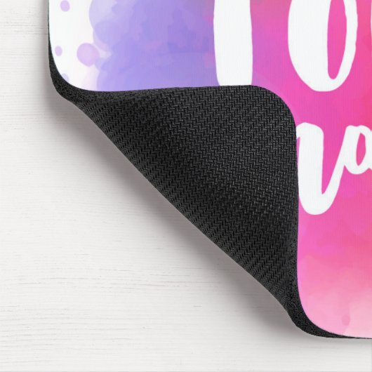 今日驚かせることを作って下さい マウスパッド (コーナー)